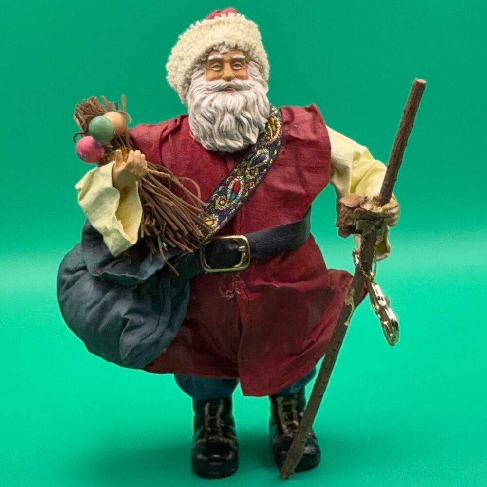 Christmas Vintage Santa Claus Figurine Red Possible Dreams Figurine
